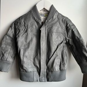 OshKosh Genuine Kids faux leather kid's jacket 18m